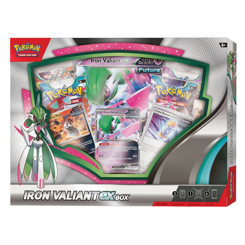 Afbeelding laden in galerijviewer, Asmodee Pokemon TCG ex Box Iron Valiant
