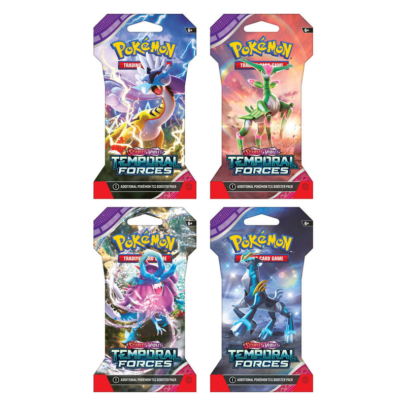 Afbeelding laden in galerijviewer, Asmodee TCG SV05 Temporal Forces Sleeved Booster
