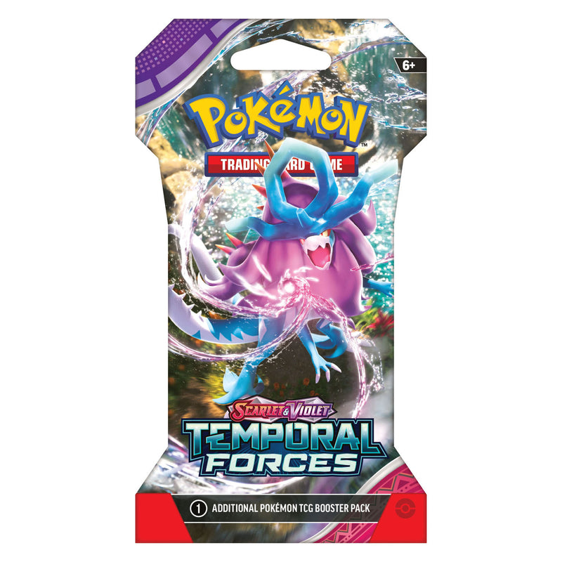 Afbeelding laden in galerijviewer, Asmodee TCG SV05 Temporal Forces Sleeved Booster
