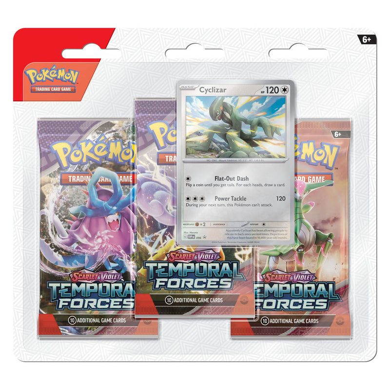 Afbeelding laden in galerijviewer, Asmodee TCG SV05 Temporal Forces 3 Booster Blister
