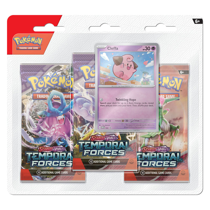 Afbeelding laden in galerijviewer, Asmodee TCG SV05 Temporal Forces 3 Booster Blister
