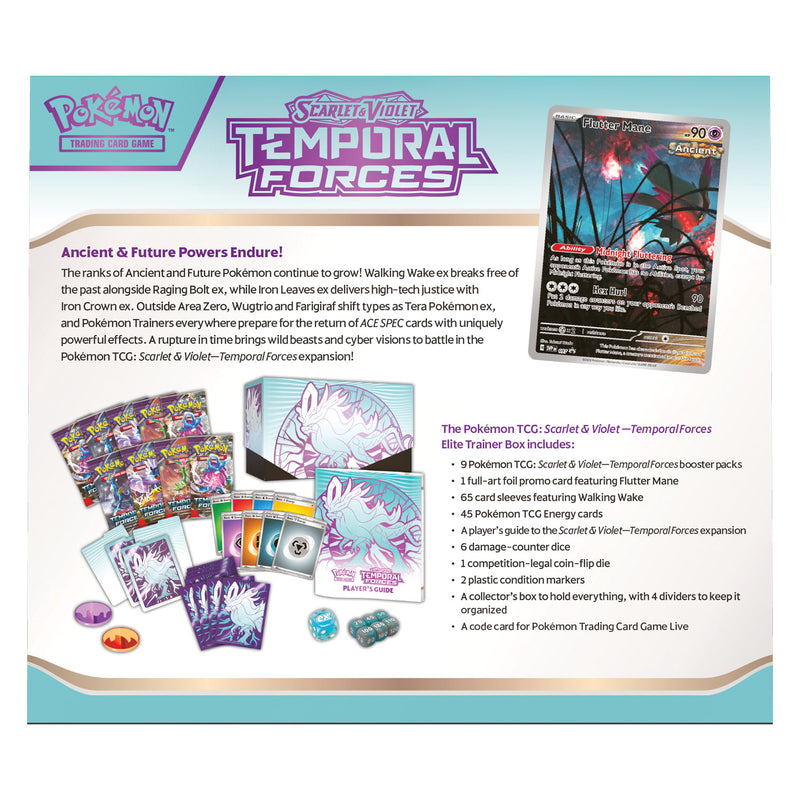 Afbeelding laden in galerijviewer, Asmodee tcs sv05 temporal forces trainer box
