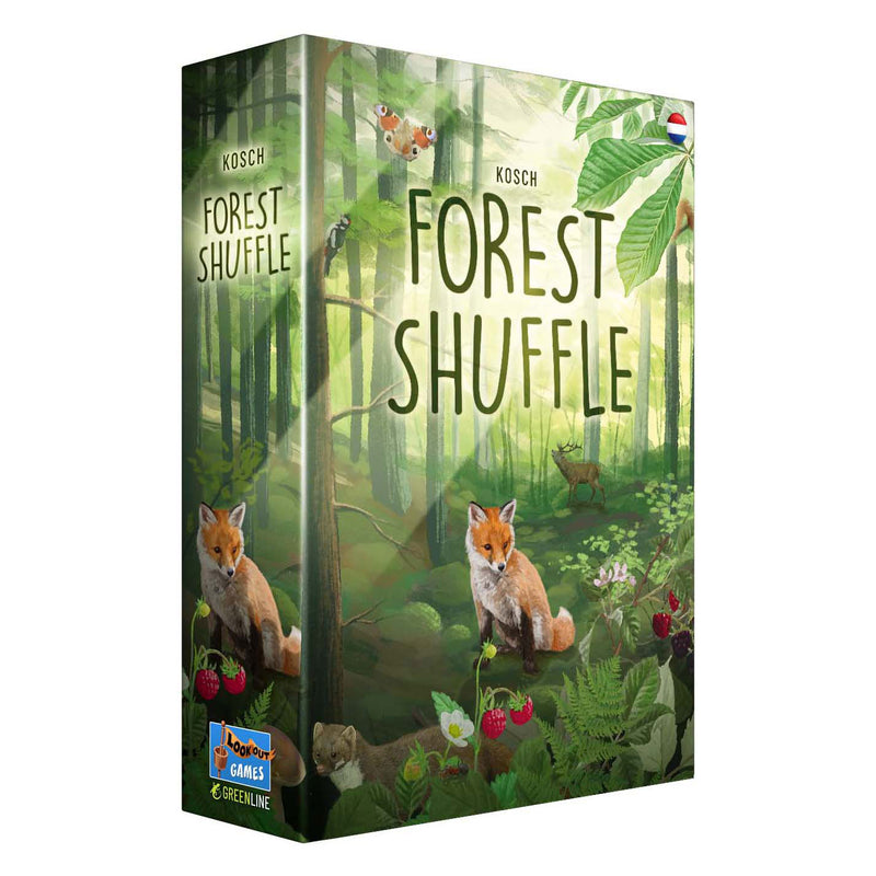 Afbeelding laden in galerijviewer, Lookout games forest shuffle - nederlandstalig kaartspel - natuur strategie
