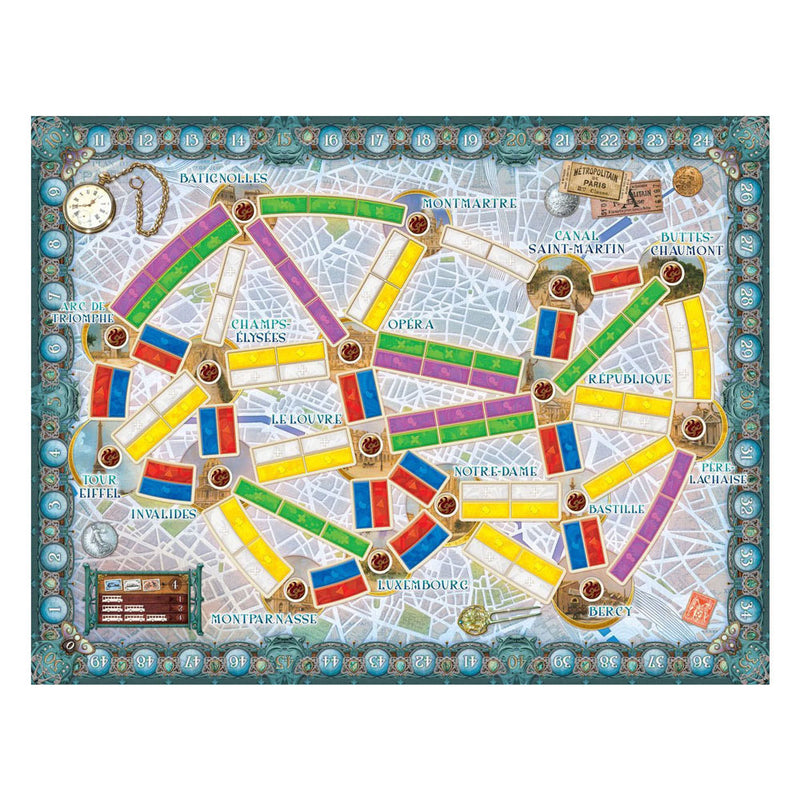 Afbeelding laden in galerijviewer, Ticket to ride parijs bordspel
