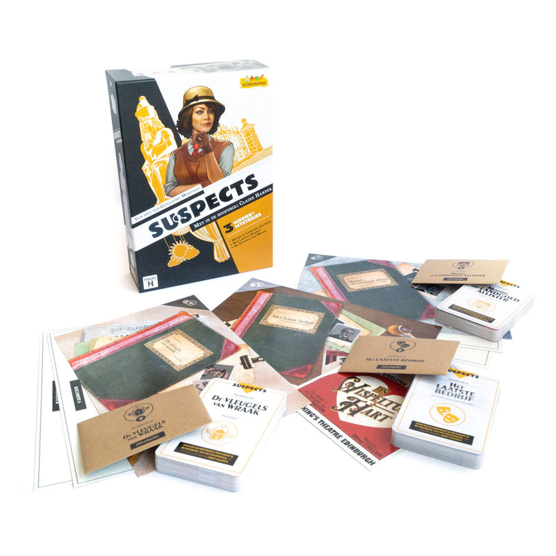 Afbeelding laden in galerijviewer, Geronimo games suspects bordspel
