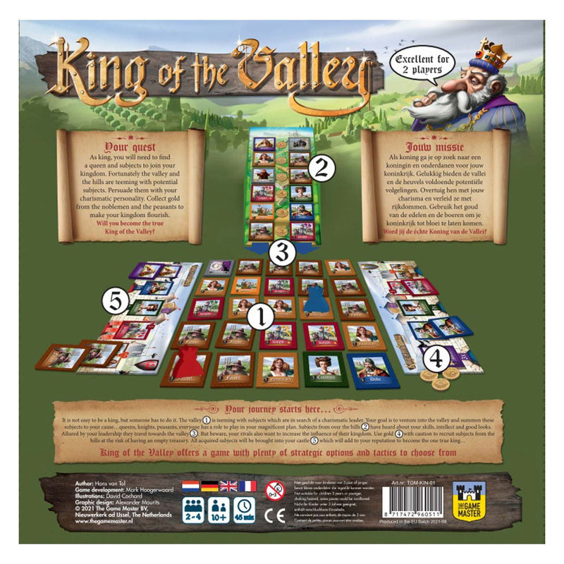 Afbeelding laden in galerijviewer, Geronimo Games King of the Valley Bordspel
