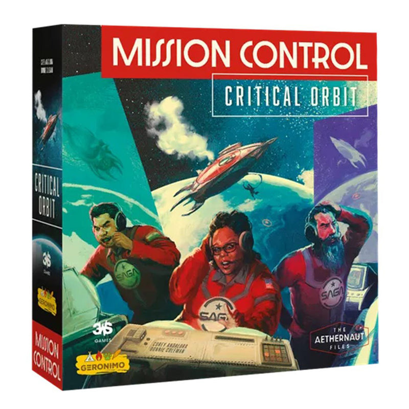 Afbeelding laden in galerijviewer, Geronimo games mission control critical orbit bordspel

