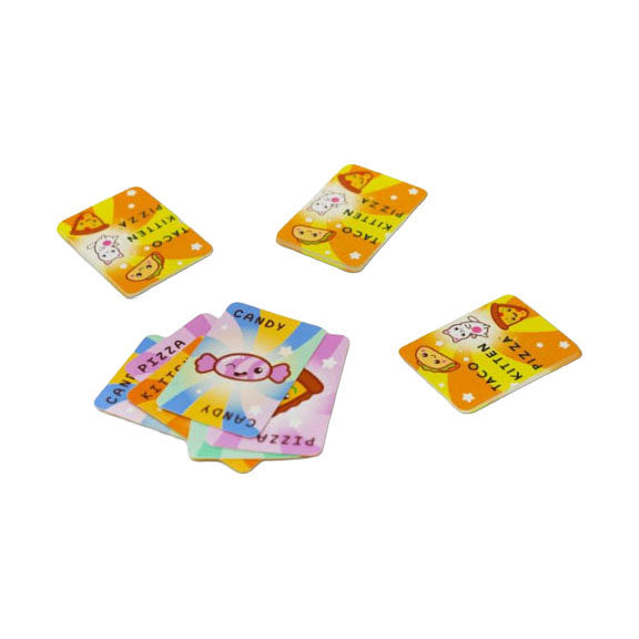 Afbeelding laden in galerijviewer, Geronimo games blue orange kaartspel taco kitten pizza
