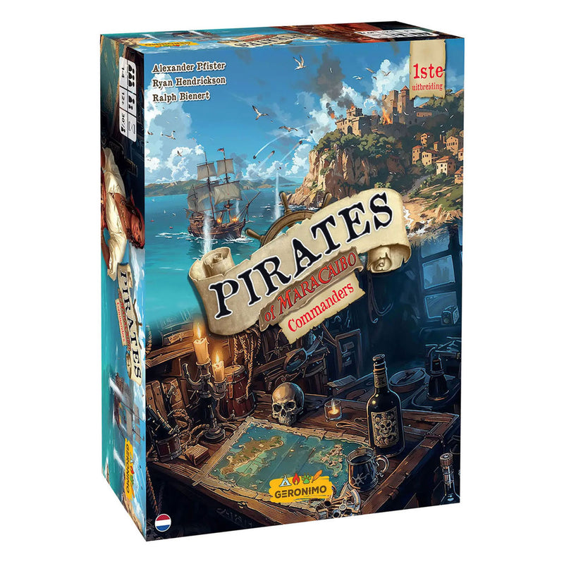 Afbeelding laden in galerijviewer, Geronimo games bordspel pirates of maracaibo uitbreiding commanders
