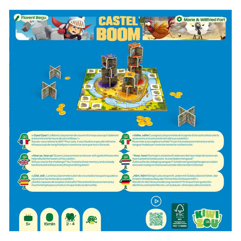 Afbeelding laden in galerijviewer, Geronimo games kiwizou bordspel castel boom
