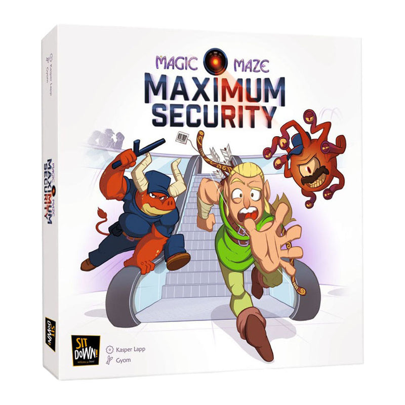 Afbeelding laden in galerijviewer, Geronimo games sit down bordspel magic maze maximum security uitbreiding
