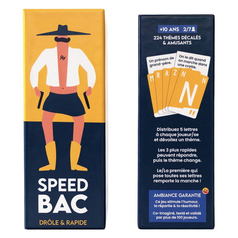 Afbeelding laden in galerijviewer, Geronimo games speed bac kaartspel fr
