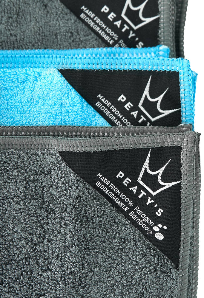 Afbeelding laden in galerijviewer, Peaty's bamboo bicycle cleaning cloths
