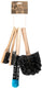 Peaty's bicycle brush set
