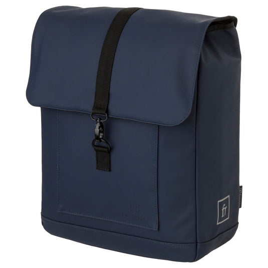 Fastrider jaxx ii fietstas enkel - afneembare fietstas rugzak - 14l - click'ngo - waterafstotend - blauw