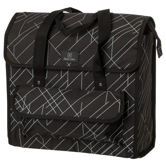 Fastrider lasse luxe shopper enkele fietstas basics - veelkleurig - 23l - waterafstotend