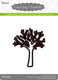 Darice • die cut stencil tree 76x92mm