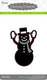Darice • die cut stencil snowman with hat