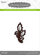 Darice • die cut stencil holly small