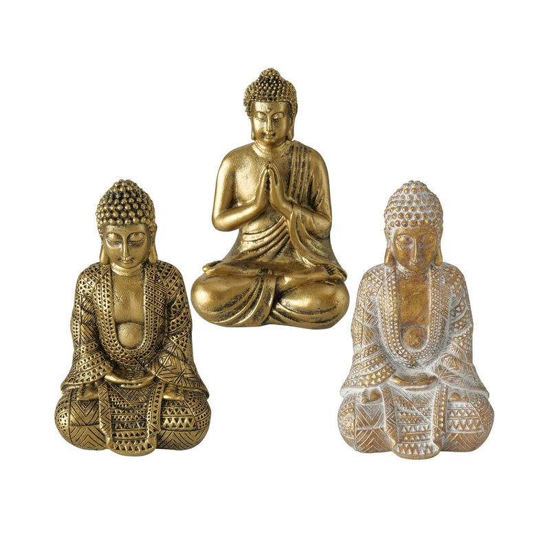 Afbeelding laden in galerijviewer, Boltze home buddha polyresin h10cm
