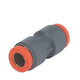 Metal work insteekkoppeling recht 4mm r19 | 10 stuks