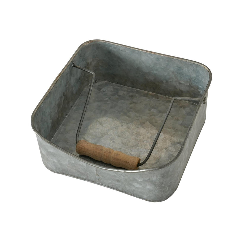 Afbeelding laden in galerijviewer, Boltze home servethouder jackson zink 18x18x7cm
