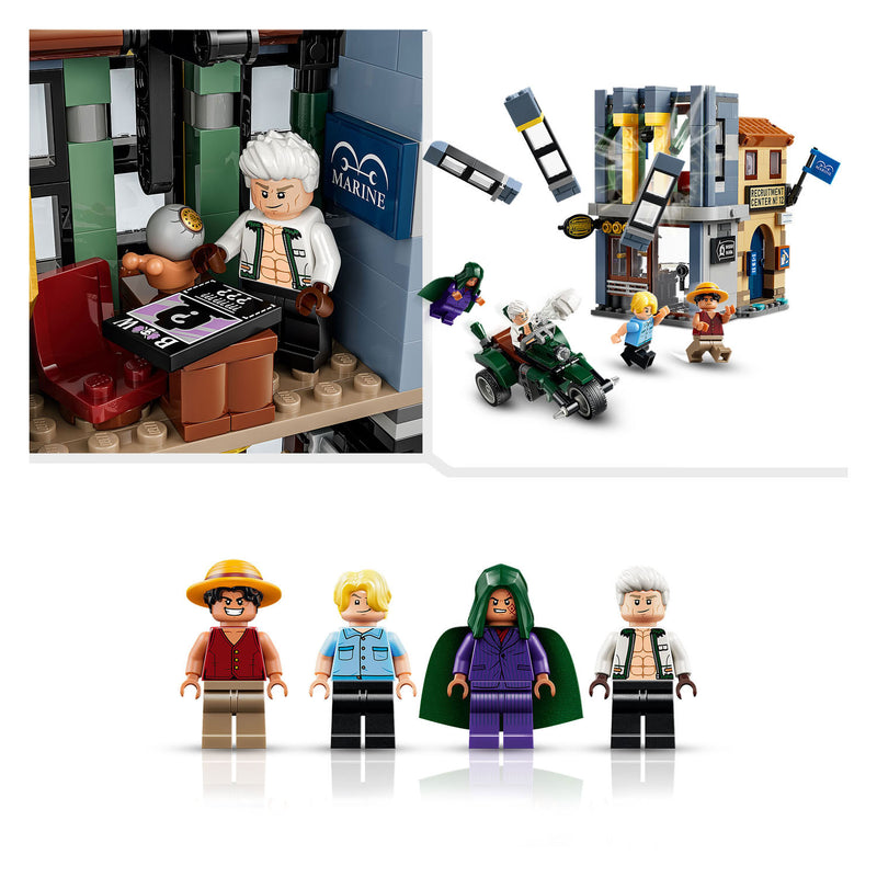 Afbeelding laden in galerijviewer, Lego one piece 75642 confrontatie met kapitein smoker
