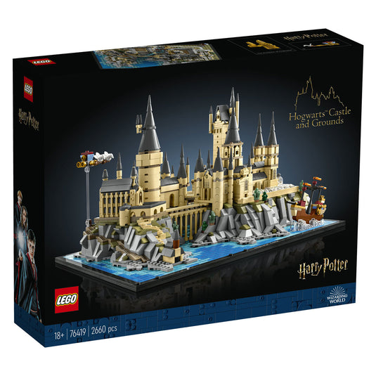 Lego harry potter kasteel zweinstein en terrein grote set voor volwassenen - 76419