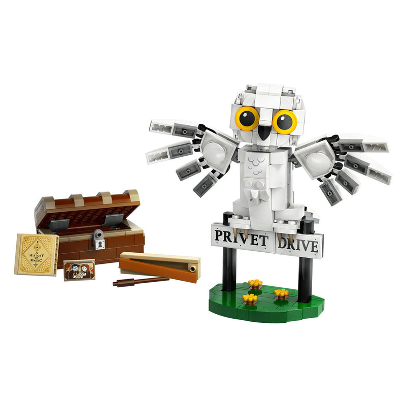 Afbeelding laden in galerijviewer, Lego harry potter 76425 hedwig bij ligusterlaan
