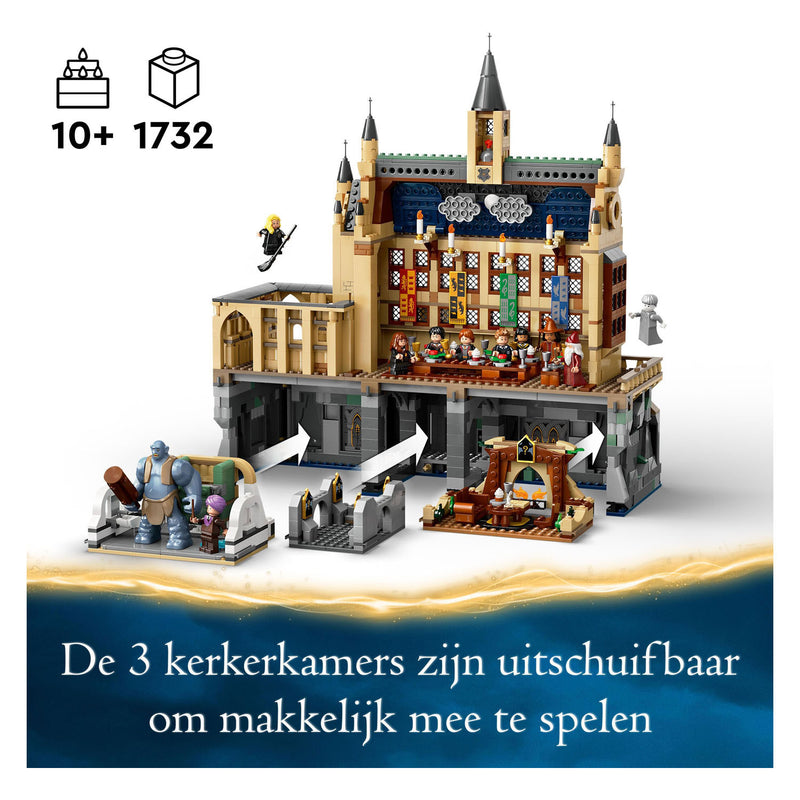 Afbeelding laden in galerijviewer, Lego harry potter 76435 kasteel zweinstein de grote zaal
