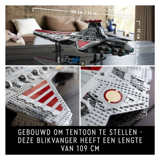 Lego star wars venator-class republic attack cruiser - 75367