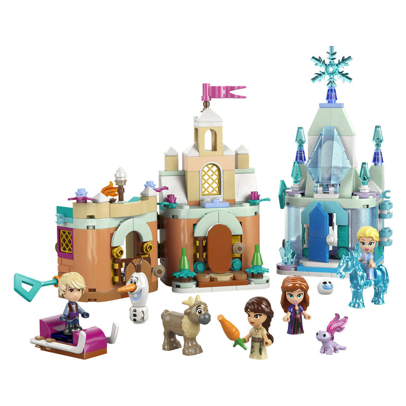 Afbeelding laden in galerijviewer, Lego disney princess 43278 mini kasteel van arendelle en elsa's ijspaleis
