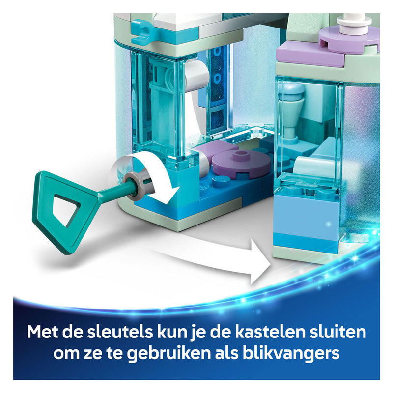 Afbeelding laden in galerijviewer, Lego disney princess 43278 mini kasteel van arendelle en elsa's ijspaleis
