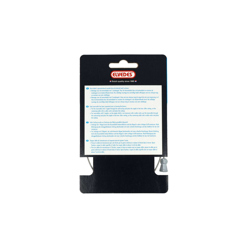 Afbeelding laden in galerijviewer, Elvedes rem binnenkabel cantilever �1,5mm 400mm staal
