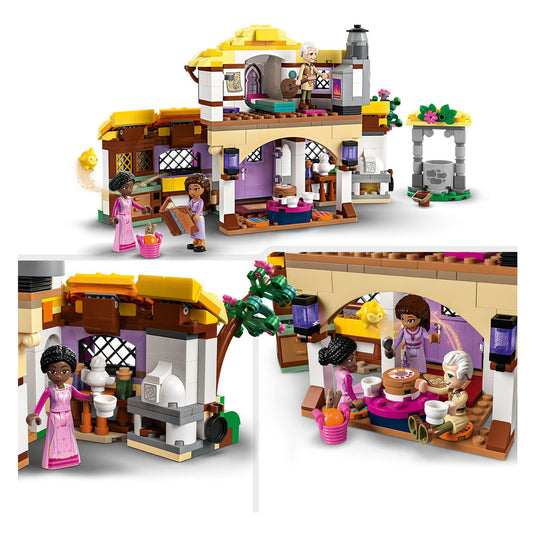 Lego disney princess 43231 asha's huisje