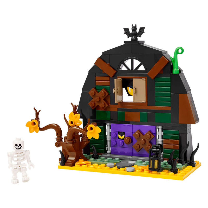 Afbeelding laden in galerijviewer, Lego iconic - halloweenschuur constructiespeelgoed (40721)

