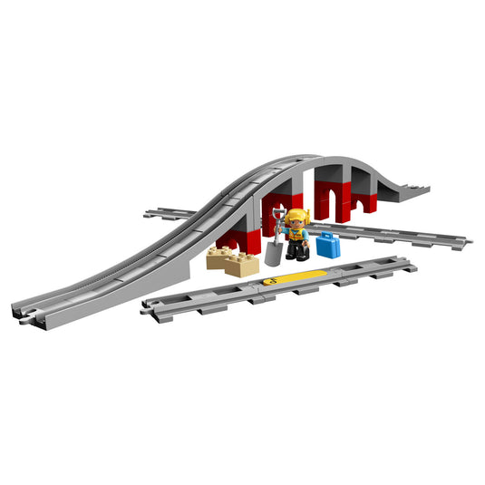 Lego Duplo LEGO DUPLO 10872 Treinbrug en Rails