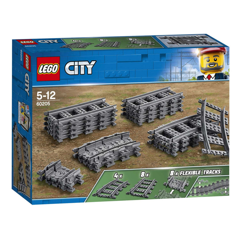 Afbeelding laden in galerijviewer, Lego city - treinrails constructiespeelgoed (60205)
