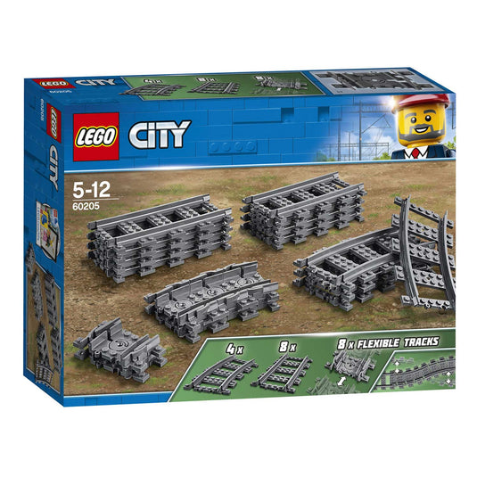 Lego city - treinrails constructiespeelgoed (60205)