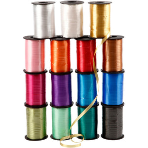 Creotime cadeaulint, b: 10 mm, 15x250 m, diverse kleuren