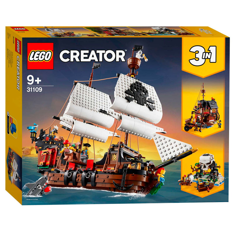 Afbeelding laden in galerijviewer, Lego creator 31109 piratenschip
