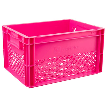 Fastrider fietskrat medium - roze - 22l