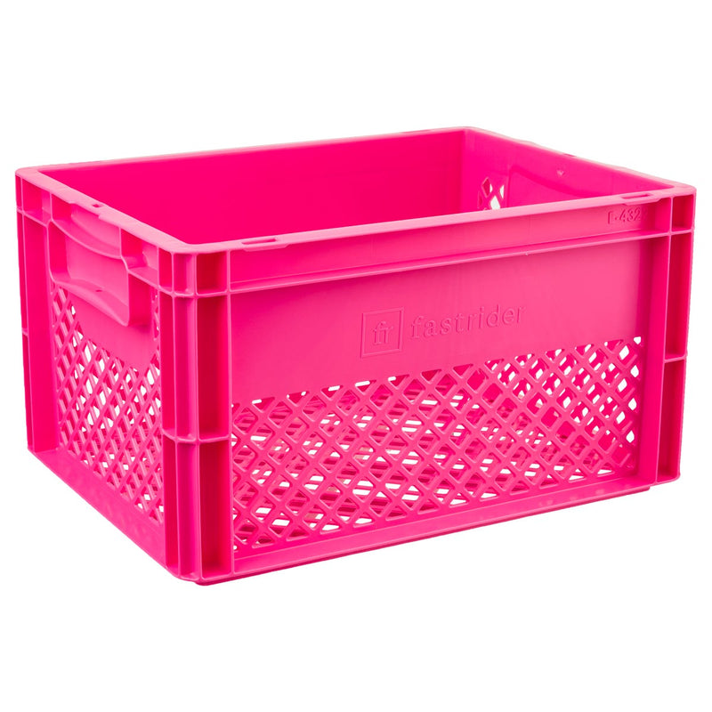 Afbeelding laden in galerijviewer, Fastrider fietskrat medium - roze - 22l
