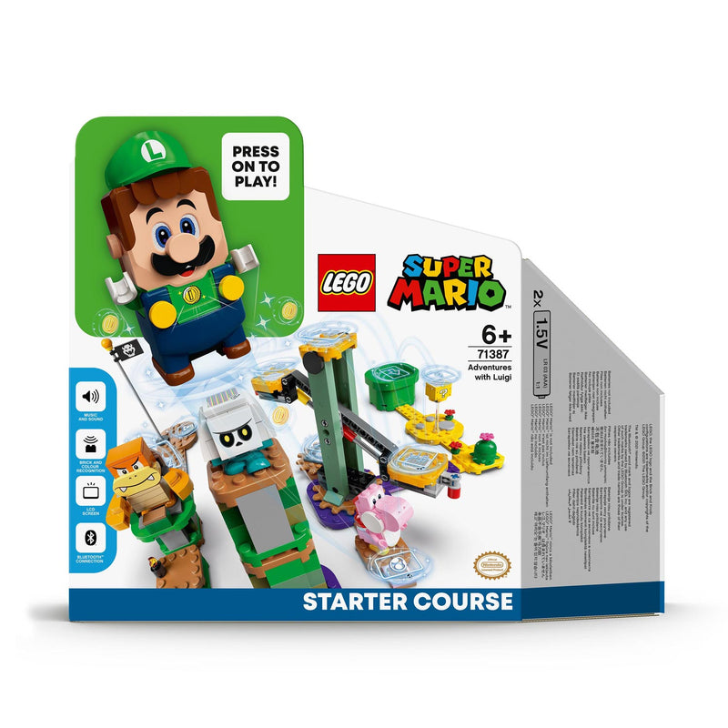 Afbeelding laden in galerijviewer, Lego LEGO Super Mario 71387 Avonturen met Luigi Startset
