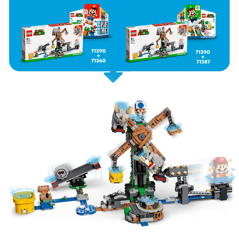 Afbeelding laden in galerijviewer, Lego super mario 71390 uitbreidingsset: ruzie met reznors
