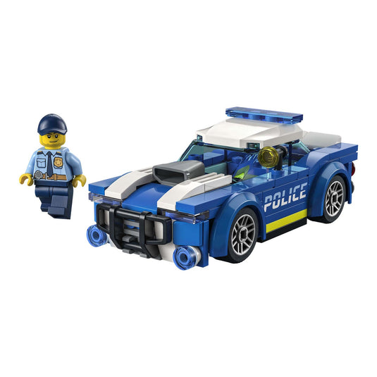 Lego ® city politiewagen 60312 bouwset voor kinderen vanaf 5 jaar; inclusief een minifiguur van een politieagent met een zaklamp en politiepet (94 onderdelen)