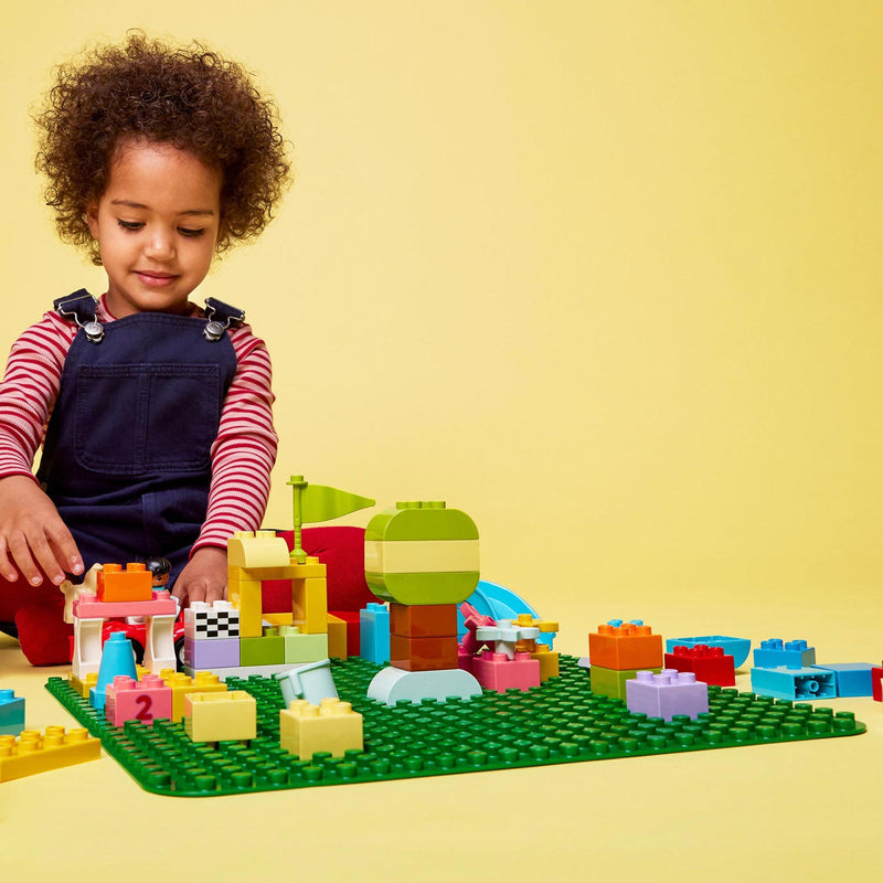 Afbeelding laden in galerijviewer, Lego Duplo Duplo 10980 Bouwplaat Groen
