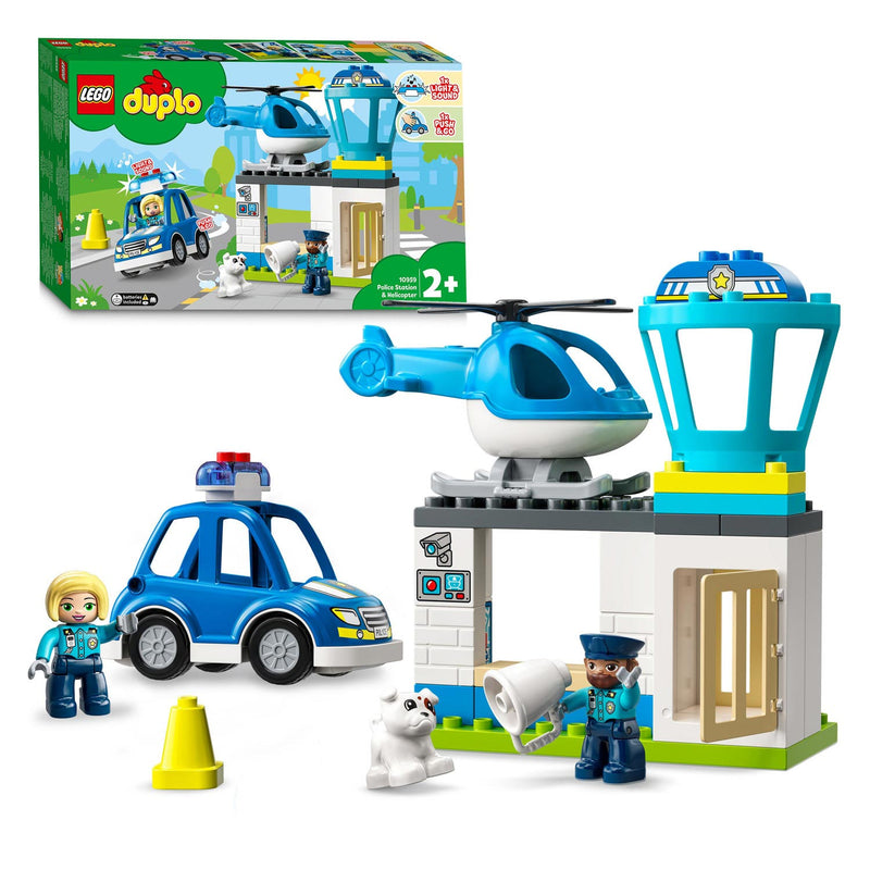 Afbeelding laden in galerijviewer, Lego LEGO Duplo 10959 Politiebureau Helikopter
