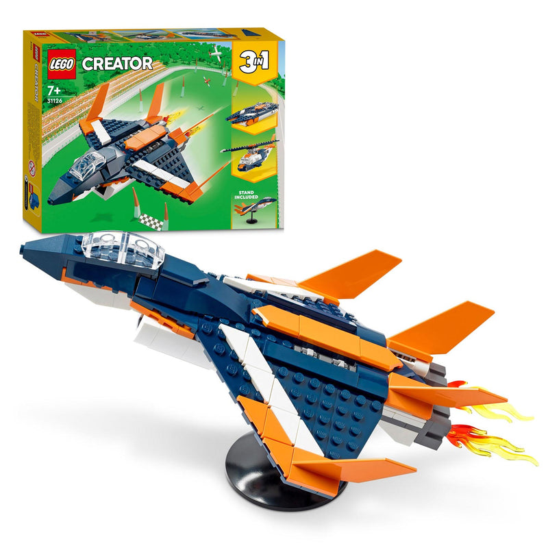 Afbeelding laden in galerijviewer, Lego LEGO Creator 31126 Supersonisch Straalvliegtuig

