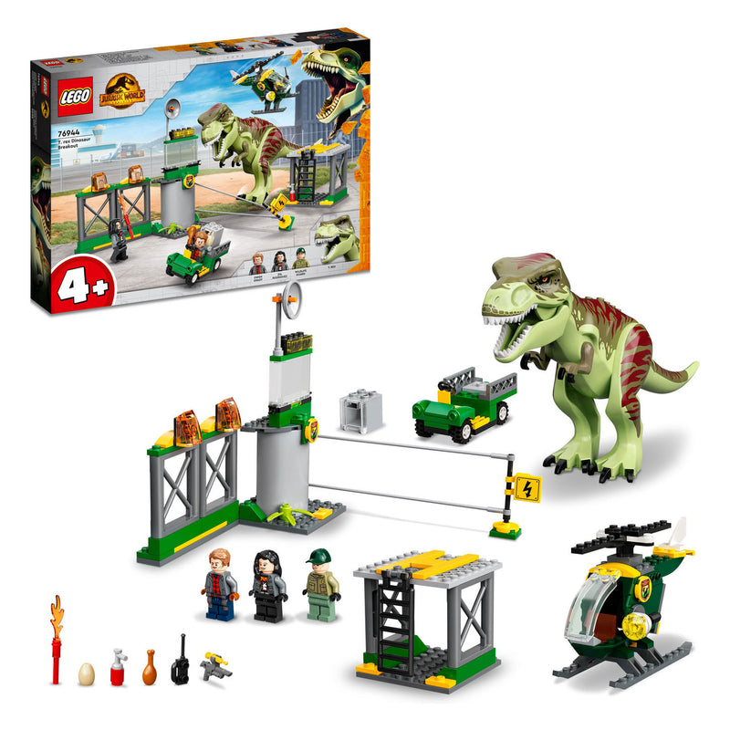 Afbeelding laden in galerijviewer, Lego LEGO Jurassic 76944 T-Rex Dinosaurus Ontsnapping
